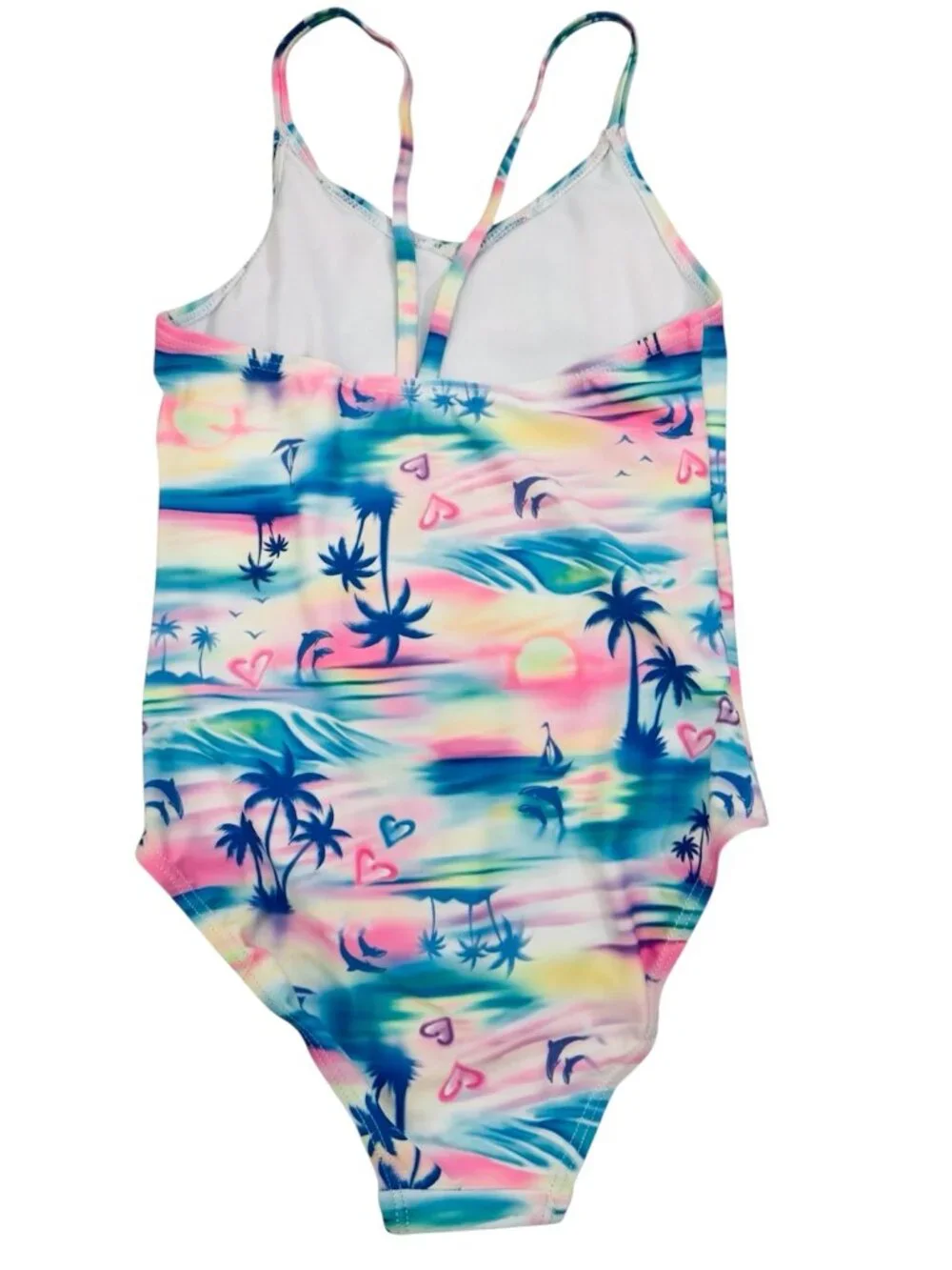 NWT Girls One-Piece Bathing Suit 4-6 Years